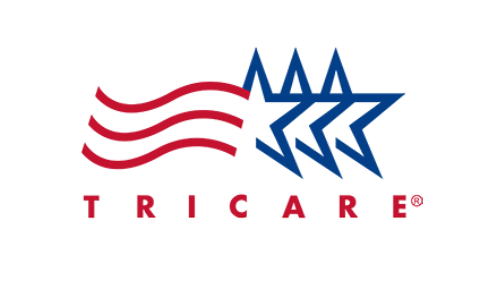 A red and blue logo with the word ricare underneath it.